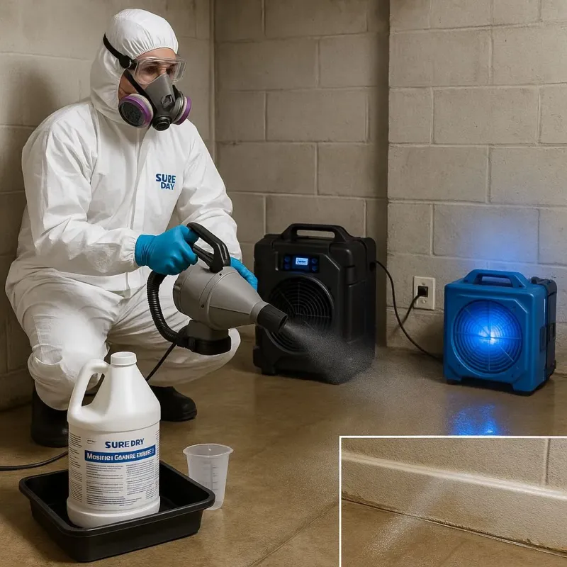 Sanitization and Odor Removal process in Douglasville, GA